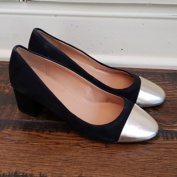 J Crew Brooklyn Mid Block Heels AG048 - Picture 1 of 4